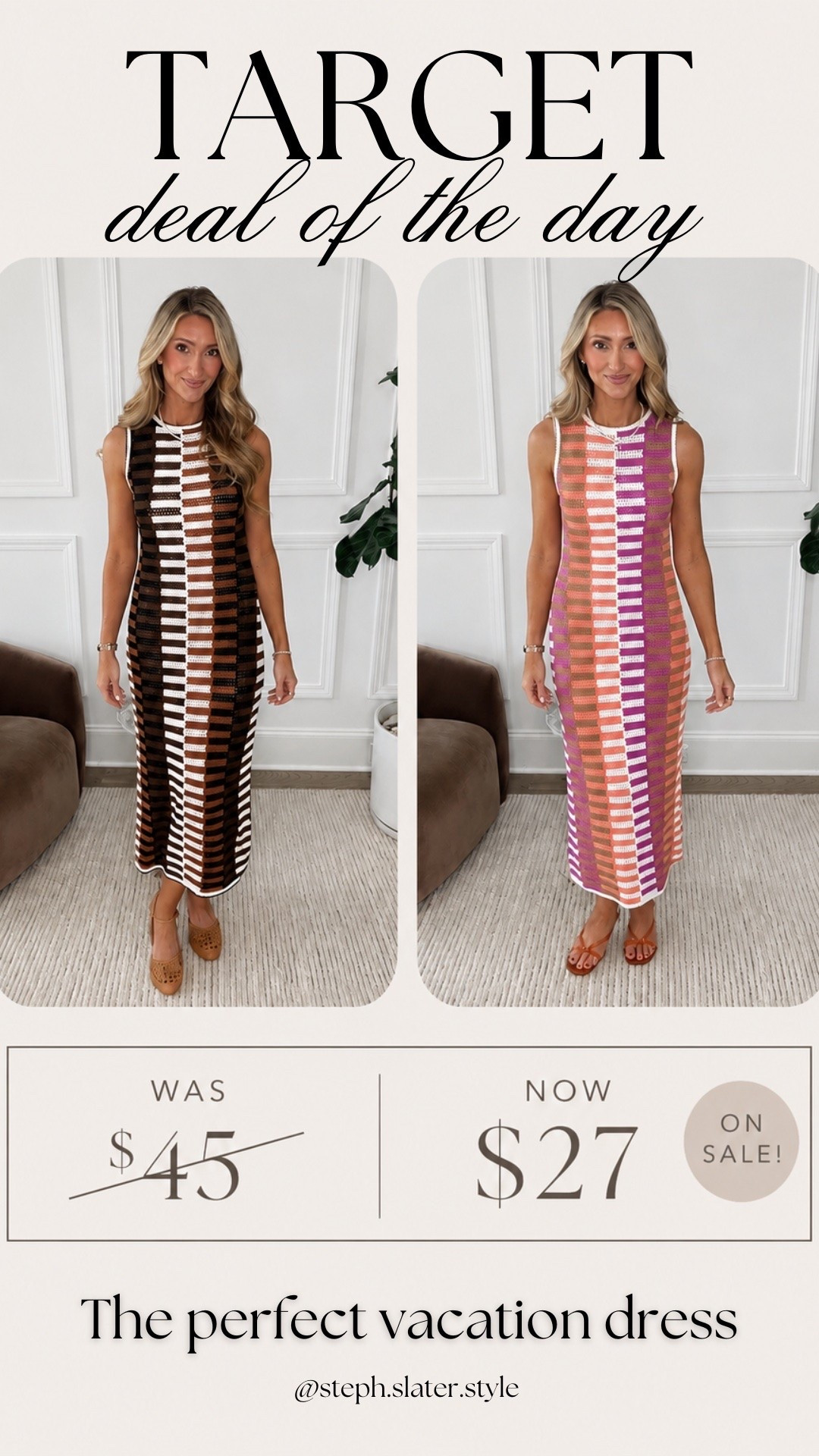 The perfect vacay dress. On deal now.

#LTKootd #LTKSaleAlert #LTKSeasonal