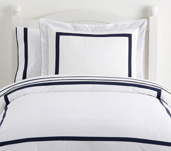 Decorator Organic Duvet Cover & Shams | Pottery Barn Kids