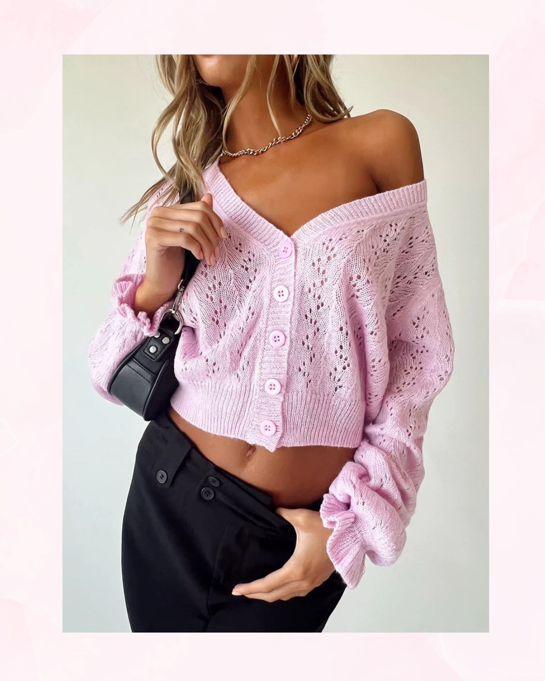 Lyric Cropped Cardigan Pink

#LTKFindsUnder100 #LTKHoliday #LTKStyleTip