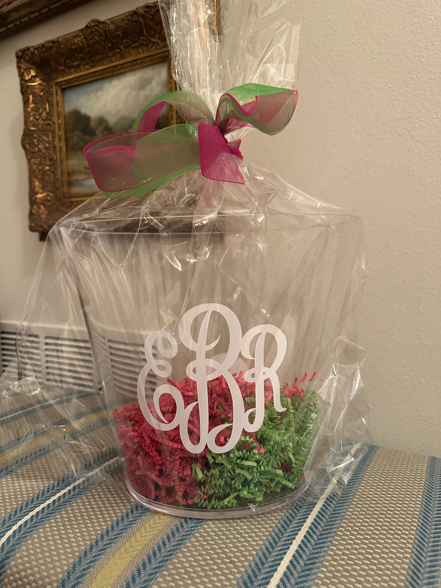 Graduation gift idea! This acrylic trash bin with her monogram is such a cute and easy gift!!! More on DoSayGive.com 

#LTKSeasonal #LTKSaleAlert #LTKHome