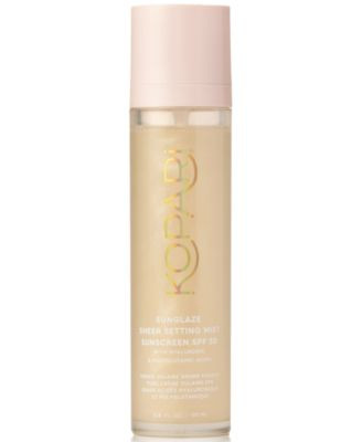 Sunglaze Sheer Setting Mist Sunscreen SPF 50 | Macy's