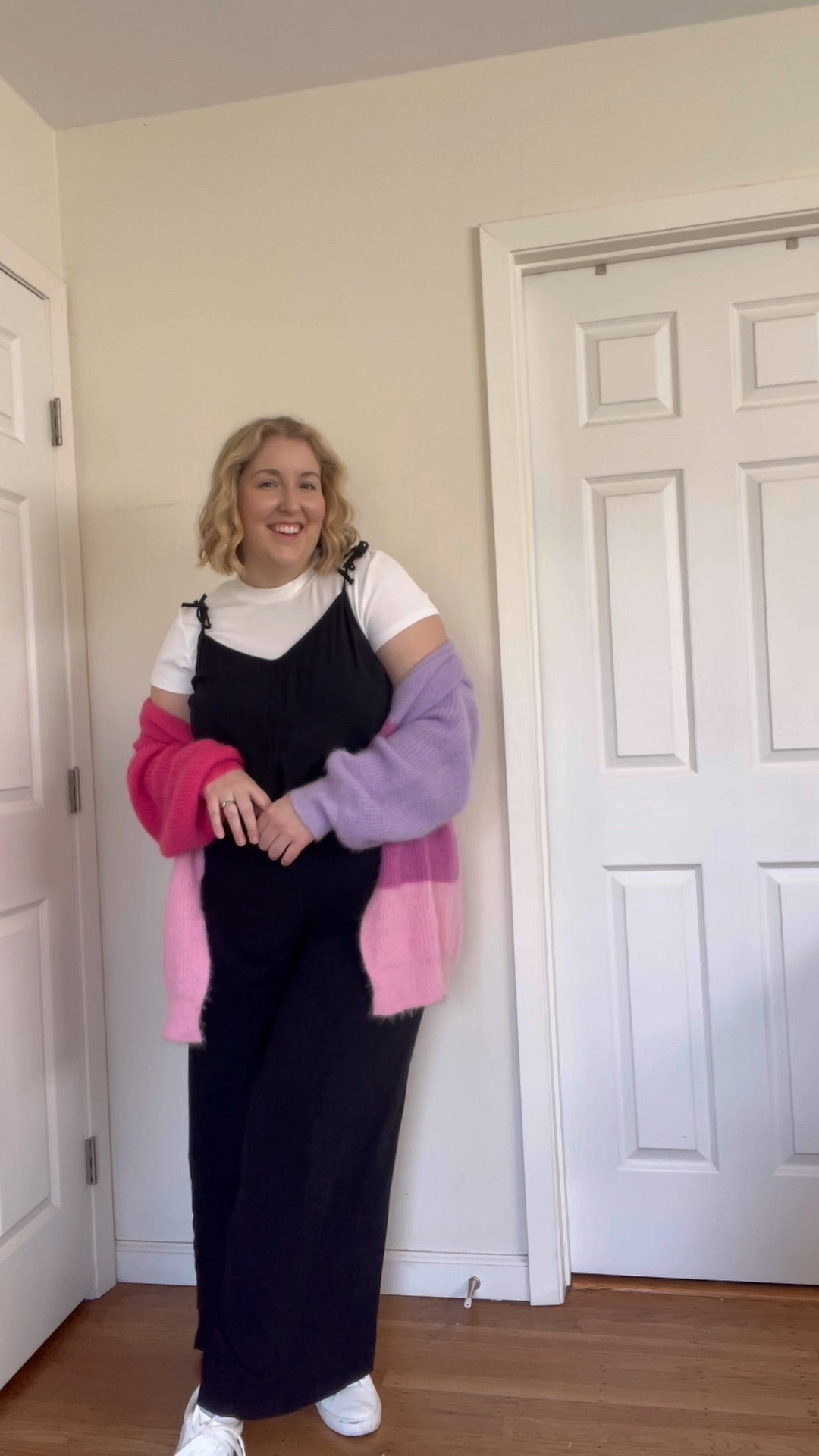 Plus size Valentine’s Day outfit idea! Wearing XL tall in the jumpsuit and XXL in the sweater! 

#LTKstyletip #LTKplussize #LTKSeasonal