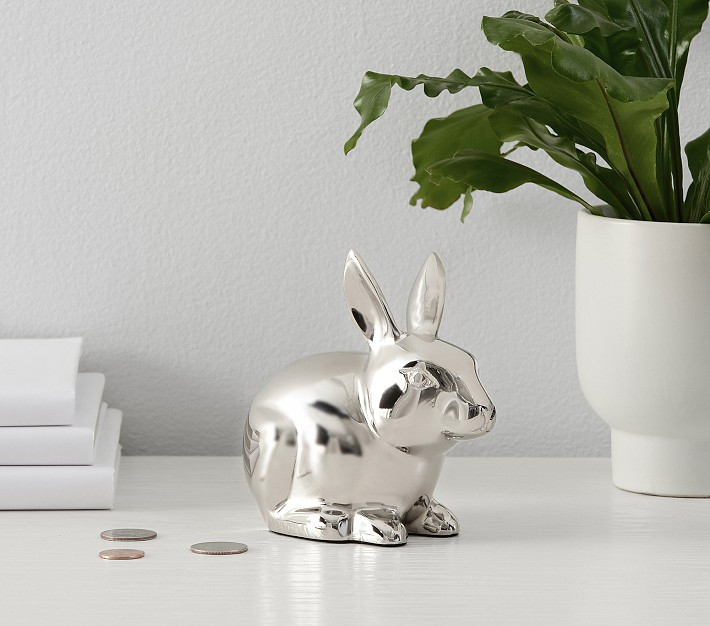 Bunny Keepsake Bank | Pottery Barn Kids
