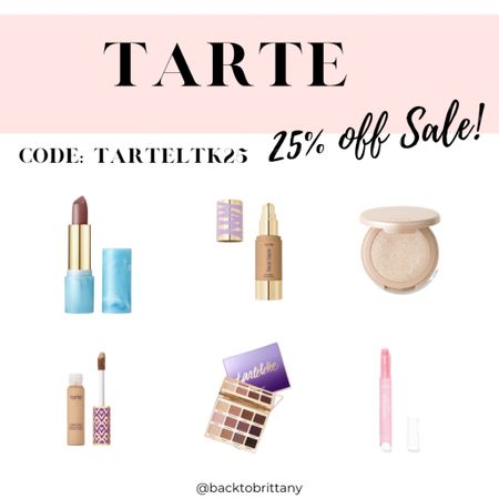 All my favorite makeup products from tarte on sale now!

#LTKsalealert #LTKbeauty #LTKSale