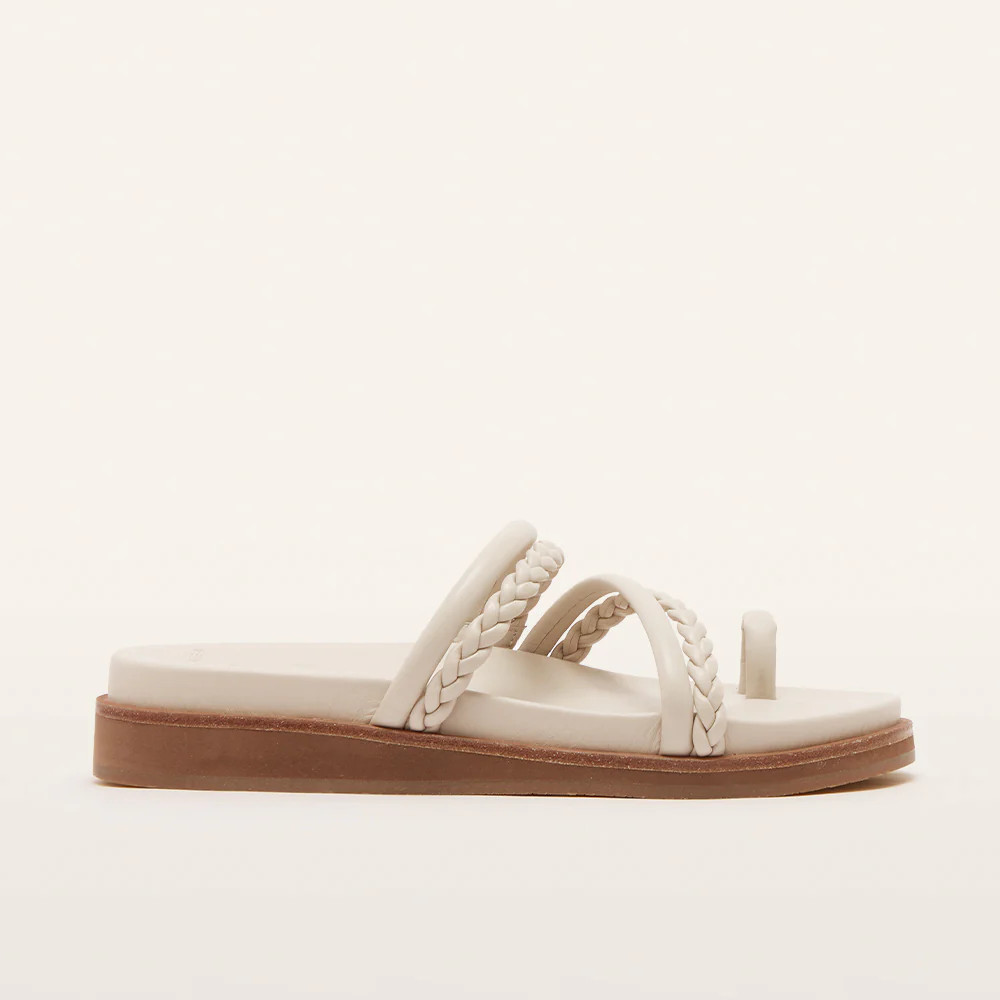 Willow Ecru Braid Slides | FRANKIE4 | FRANKIE4