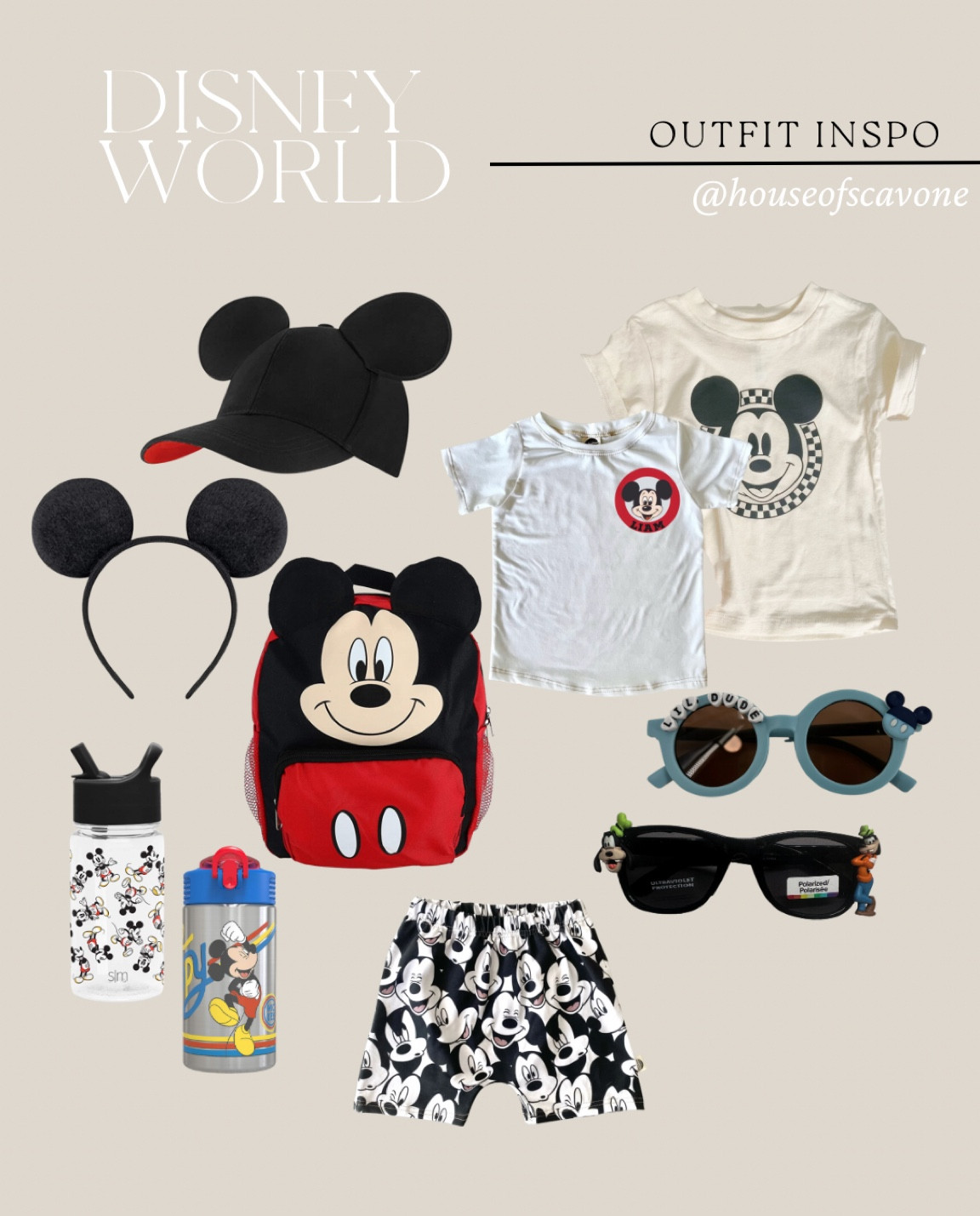 Disney outfits for boys
#boys #disneyboyoutfits #disneyoutfit #mickeyoutfit #mickeyshirt #mickeymouseshirt #mickeymouseshorts #mickeywaterbottle #traveling #mickeyearsforboys #mickeymousehat

#LTKfit #LTKkids #LTKfamily