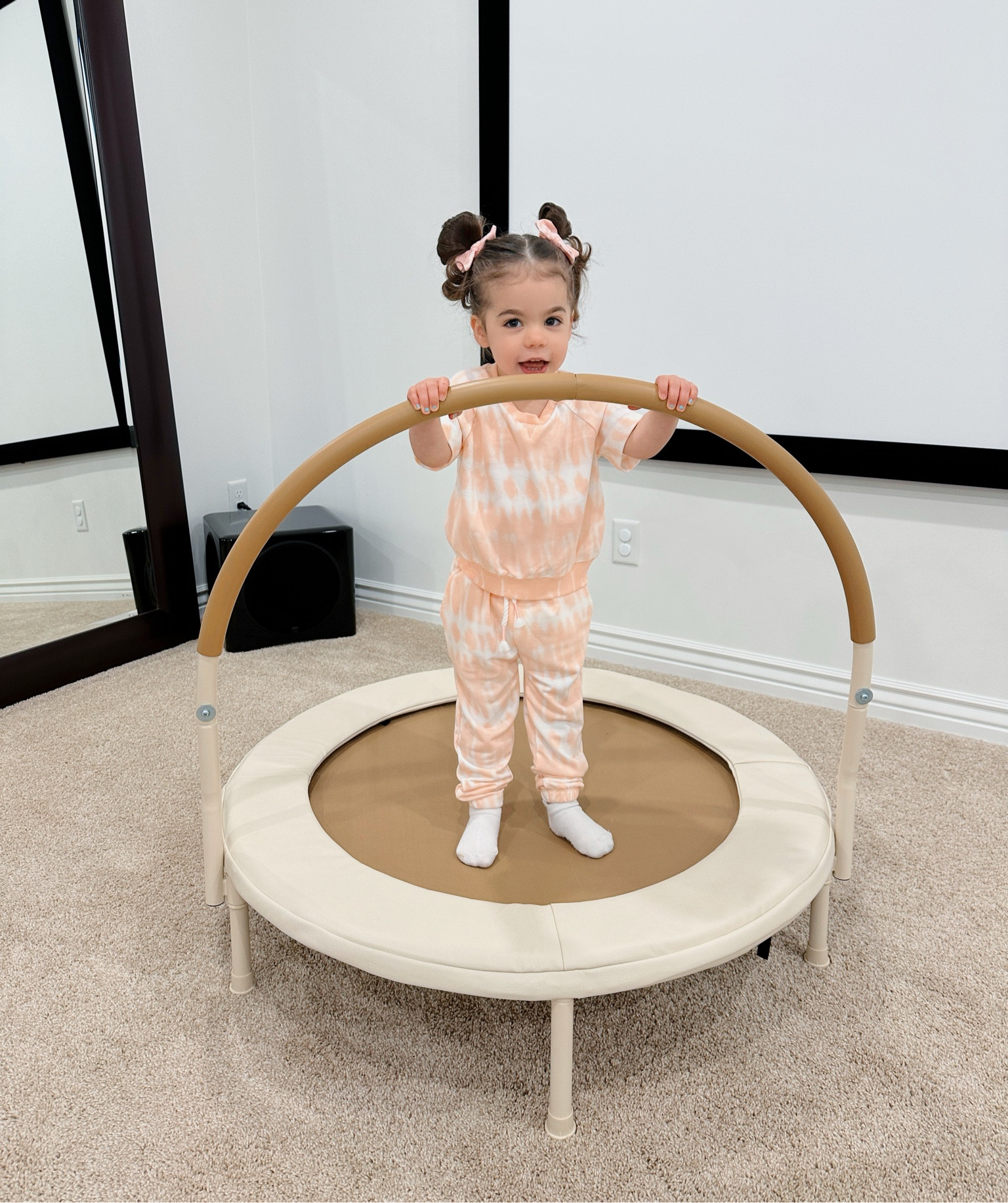Best kids/toddler indoor trampoline for play time! 

#LTKKids #LTKFamily #LTKHome