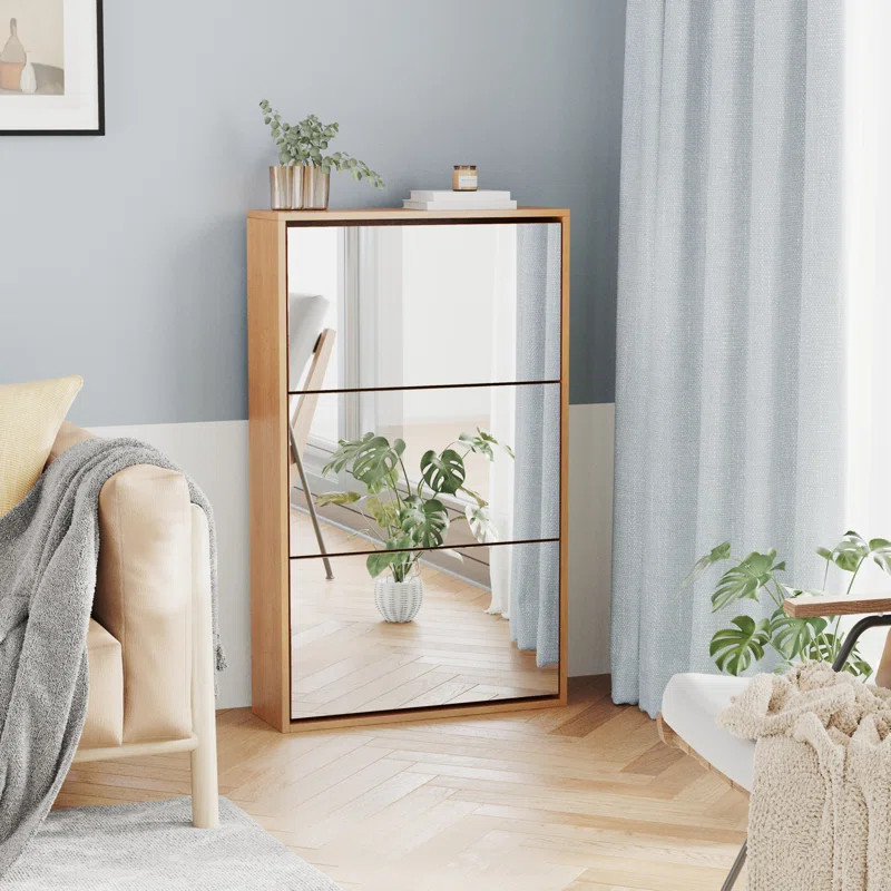 12 Pair Stackable Shoe Storage Cabinet | Wayfair North America