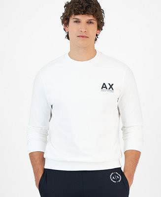 Men's Long Sleeve Crewneck Logo Sweatshirt, Created for Macy's | Macy's
