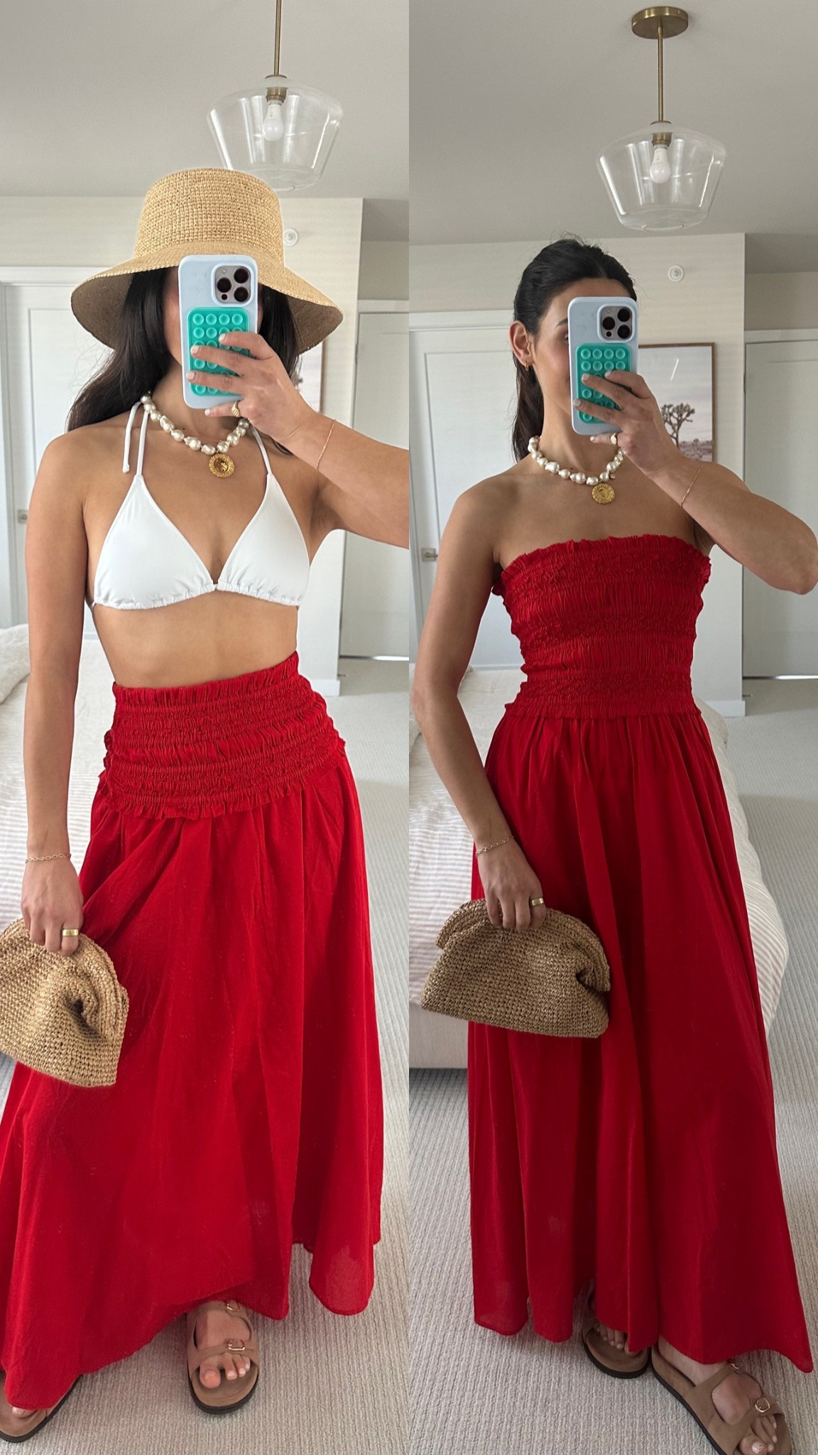 styled for the beach to dinner 🌶️ @jcrew #injcrew #ad #sponsored 