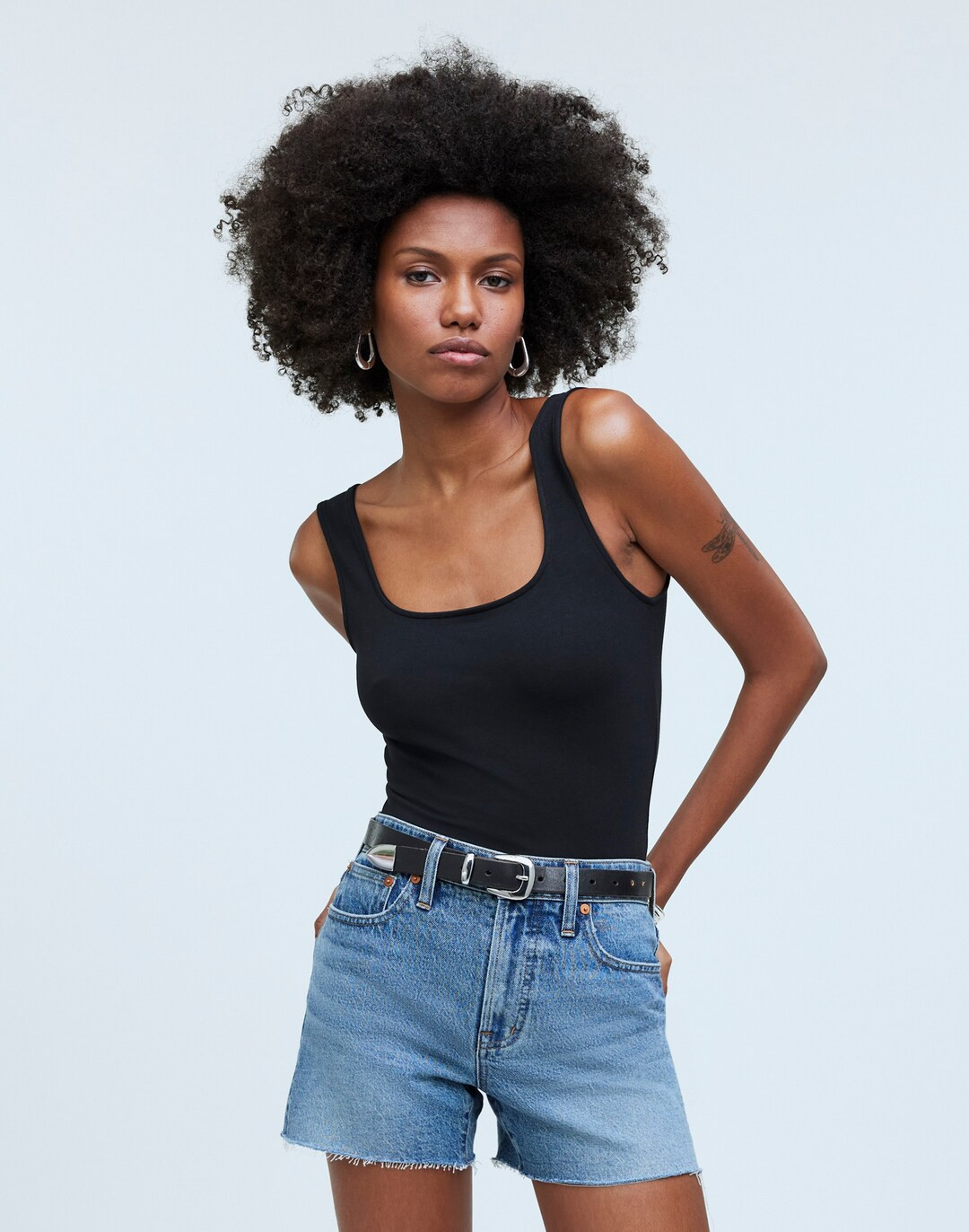 The Perfect Vintage Short in Dewberry Wash | Madewell