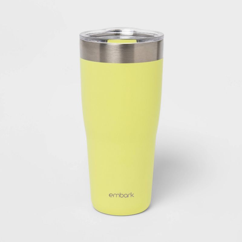 30oz Stainless Steel Lidded Tumbler Citron Green - Embark™ | Target