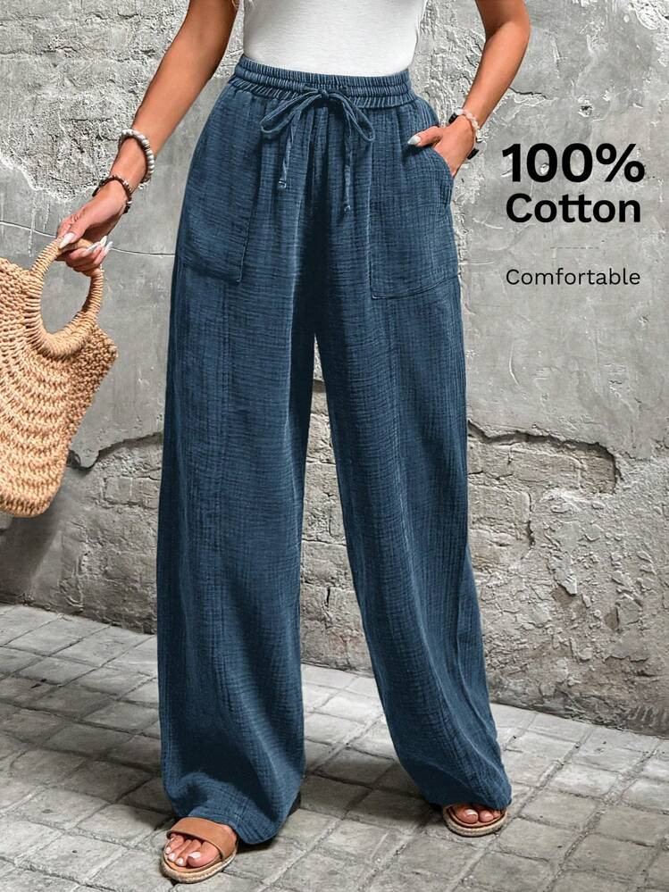 Gauze Pants | SHEIN