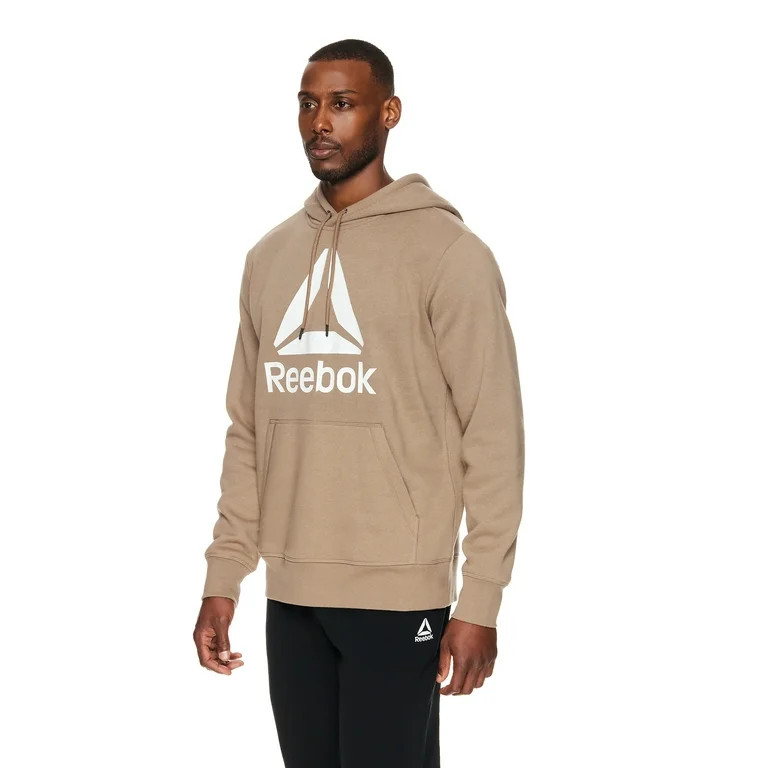 Reebok Men's Delta Logo Fleece Hoodie, Sizes S-XL | Walmart (US)