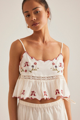 Wild Lovers Marie Cami Pyjama Top | Anthropologie (UK)