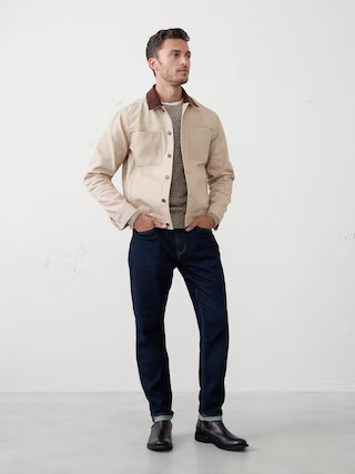 Canvas Trucker Jacket | Banana Republic Factory