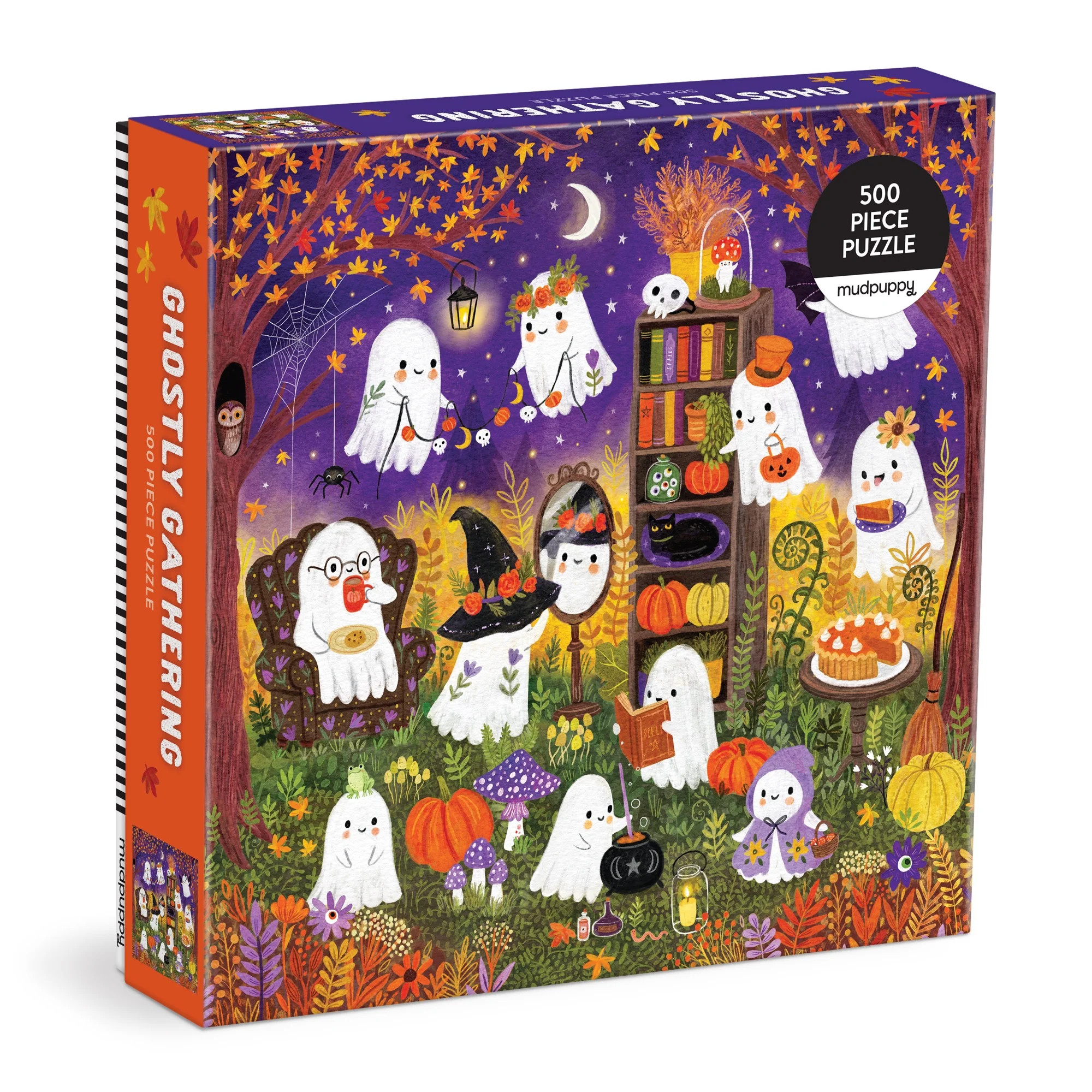 Ghostly Gathering 500 Piece Puzzle | Galison