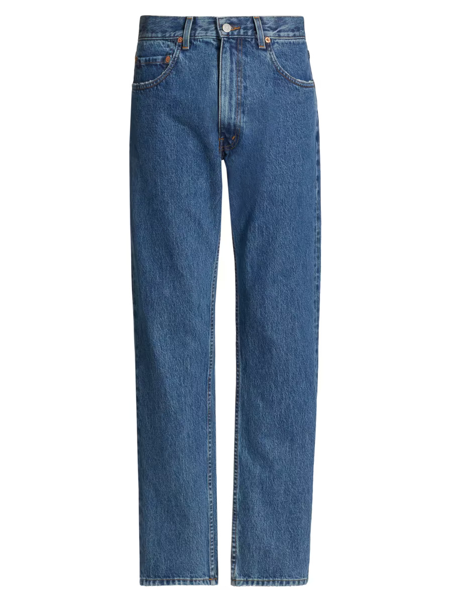 The Mel High-Rise Straight-Leg Jeans | Saks Fifth Avenue