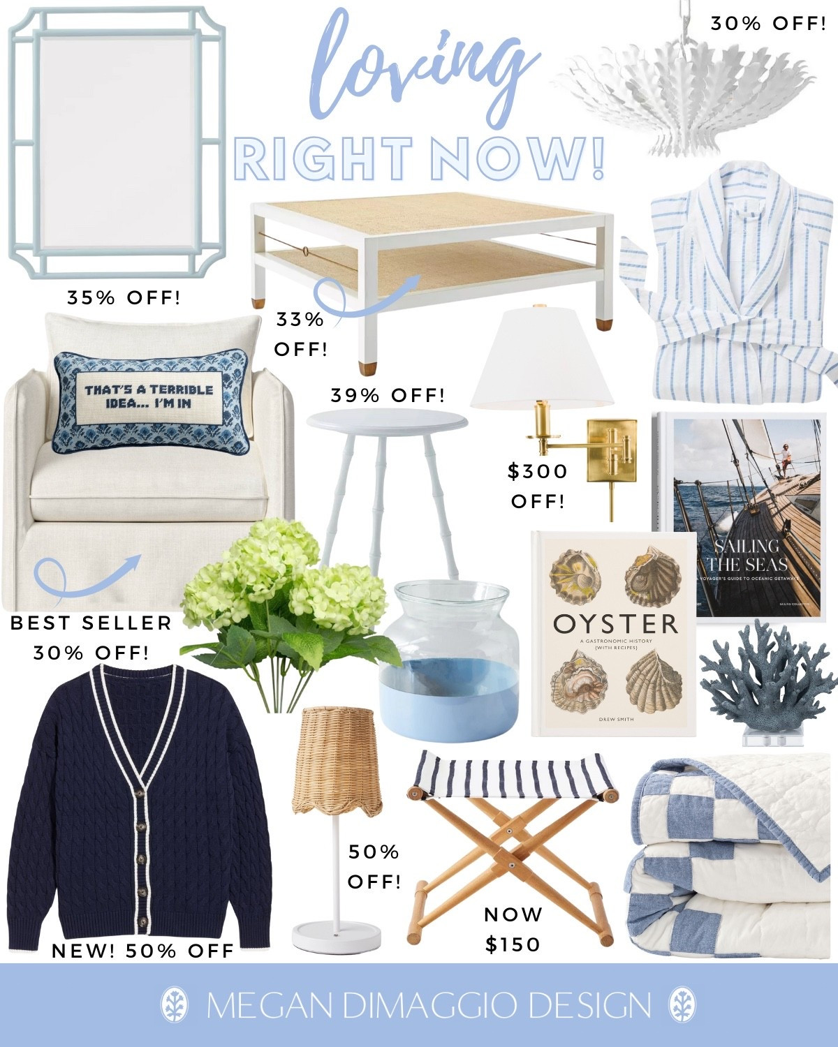 what I’m LOVING right now with TONS on sale (up to 60% OFF!!!) 😍🙌🏻 So many good new items added to clearance that are already going fast. And how cute is this needlepoint pillow and new navy & white cardigan?! Currently 50% OFF right now, perfect for cooler summer nights on the beach!! Even more linked 🤍

#LTKHome #LTKFindsUnder100 #LTKSaleAlert