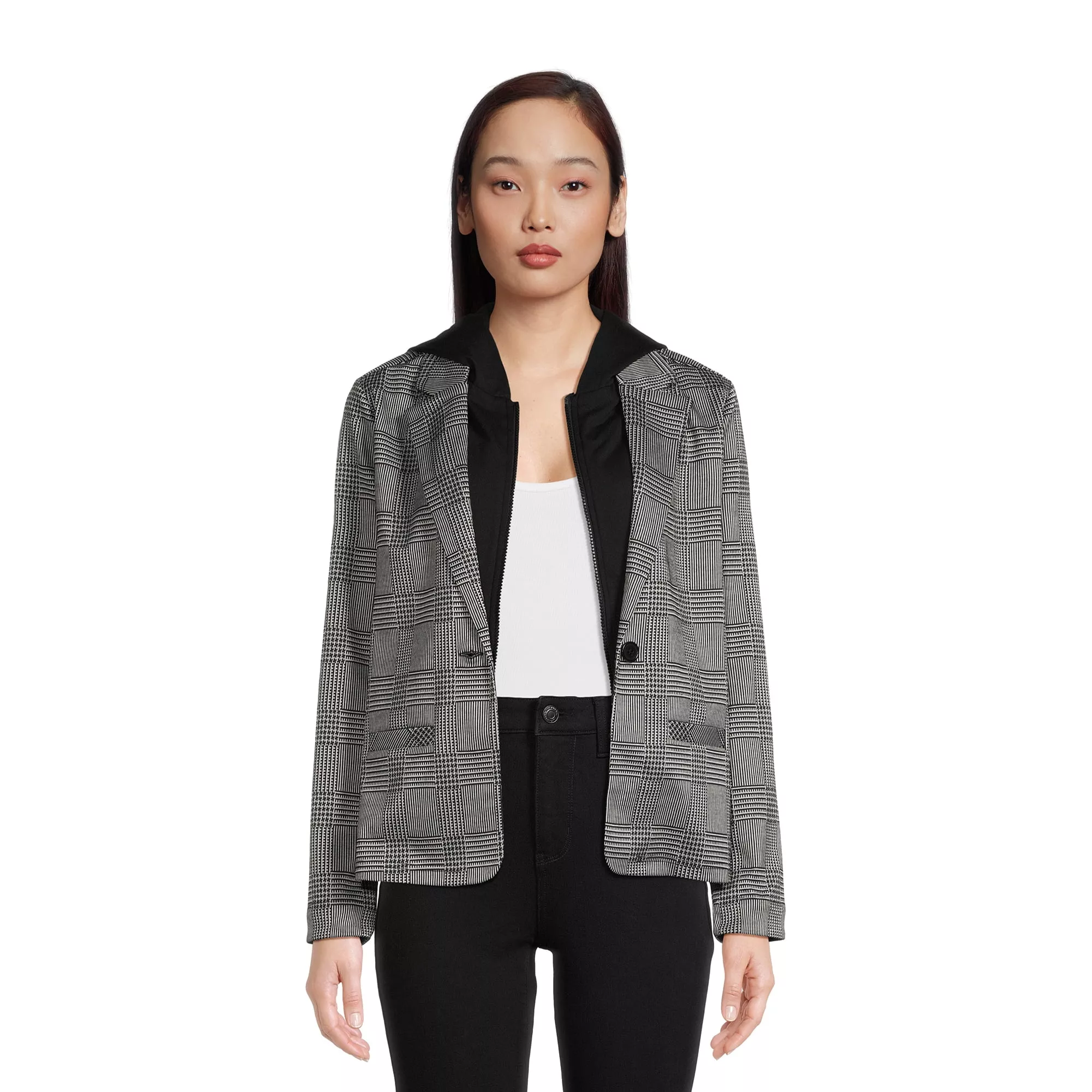 Madden NYC Juniors Cropped Blazer