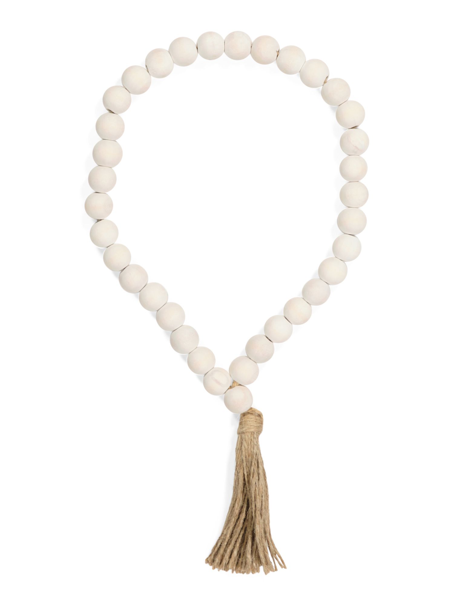 17in Decorative Beads With Tassel | TJ Maxx
