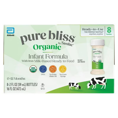 Similac Ready to Feed Organic Formula - 16 fl oz - 8pk | Target