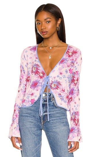 Venice Printed Top in Rose Combo | Revolve Clothing (Global)