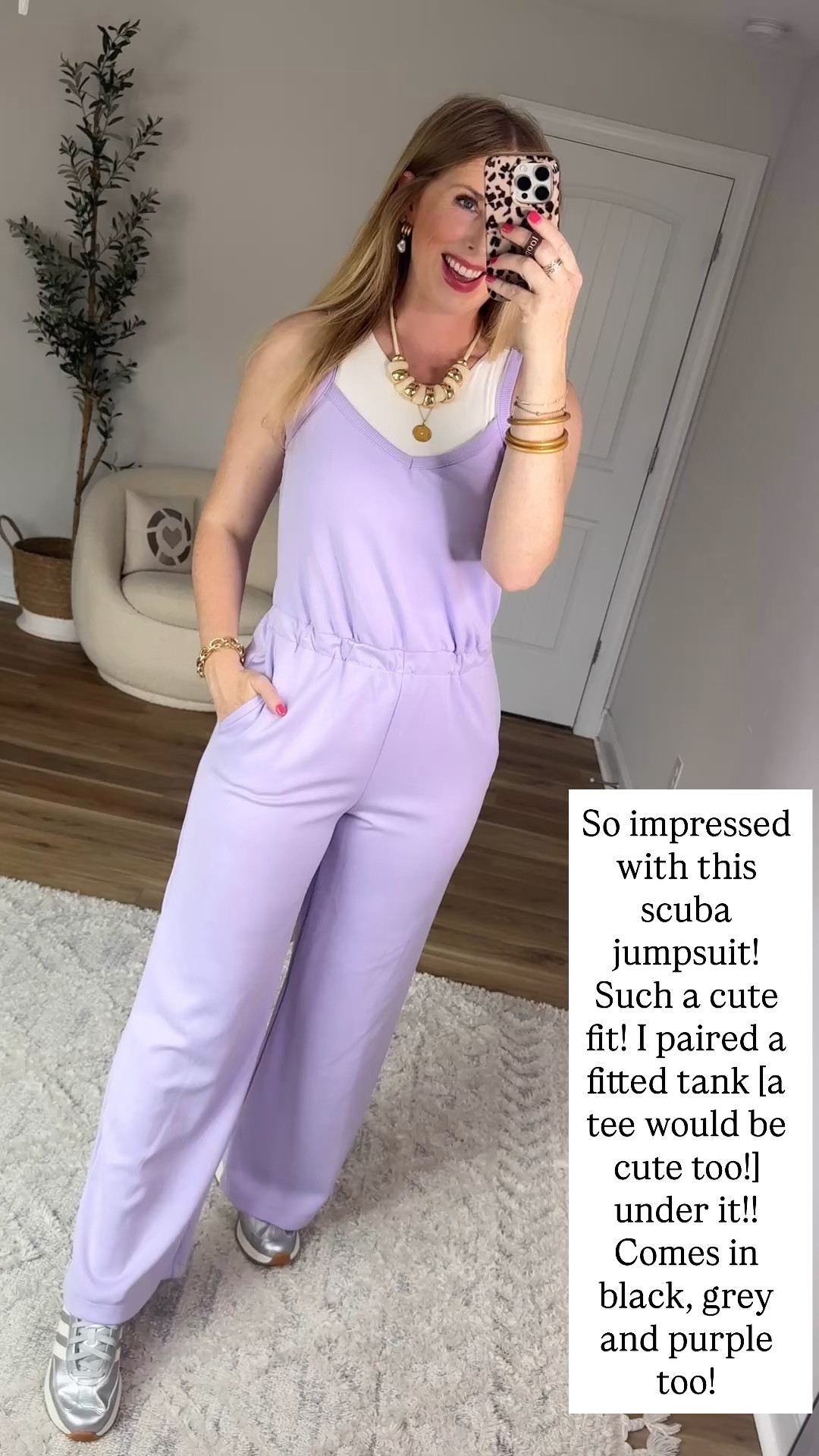 Walmart try on, Walmart style, scubaknit jumpsuit 

Size small

#LTKootd #LTKmomlife