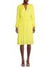 T Tahari Cinched Waist Tiered Midi Dress on SALE | Saks OFF 5TH | Saks Fifth Avenue OFF 5TH