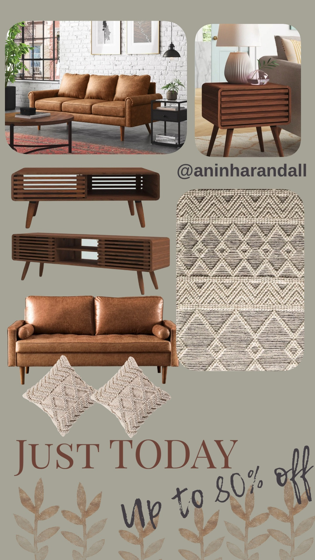 Wayfair Sale | Vegan Leather Sofa | Upholstered Loveseat | Coffee Table | Media Console | Tall End Table with Storage | Side Table | Embroidered Pillow Cover | Moroccan Handmade Flatweave Wool Charcoal | Cream Area Rug | Home Decor

#LTKwedding #LTKhome #LTKsalealert