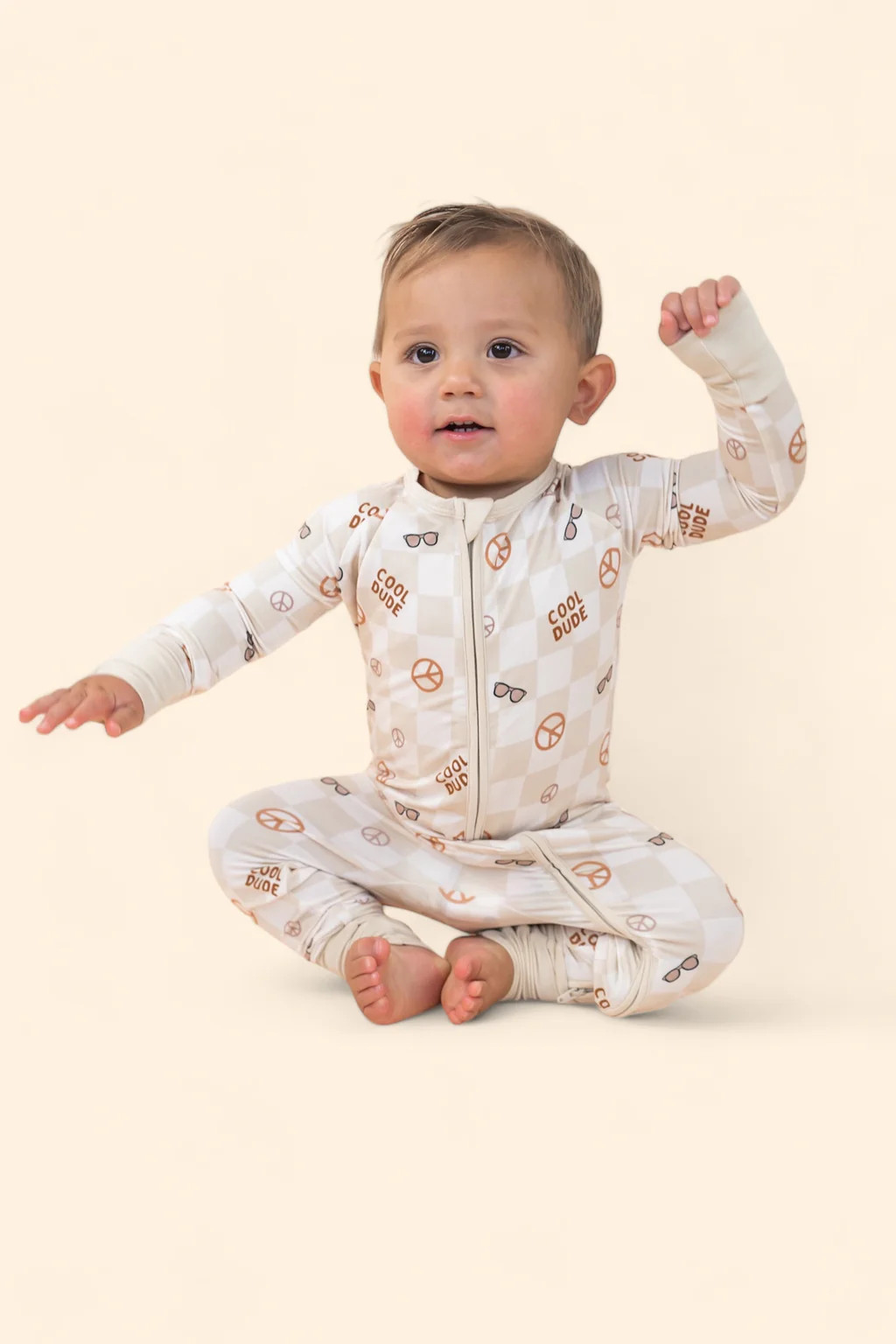 COOL DUDE CHECKERS DREAM ROMPER | Dream Big Little Co.