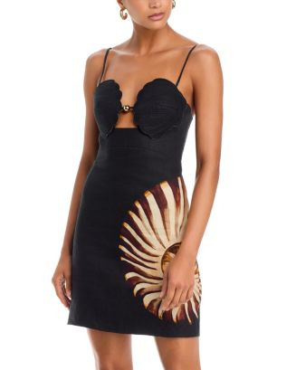 Ammonite Placed Shell Mini Dress | Bloomingdale's (US)