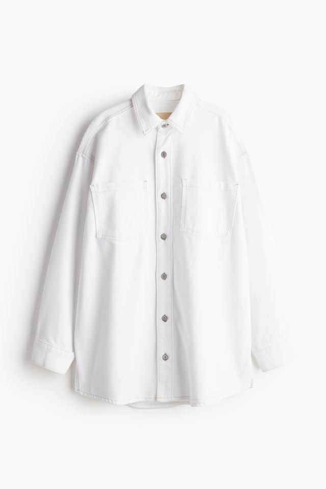 Feather Soft Denim Shirt | H&M (US + CA)