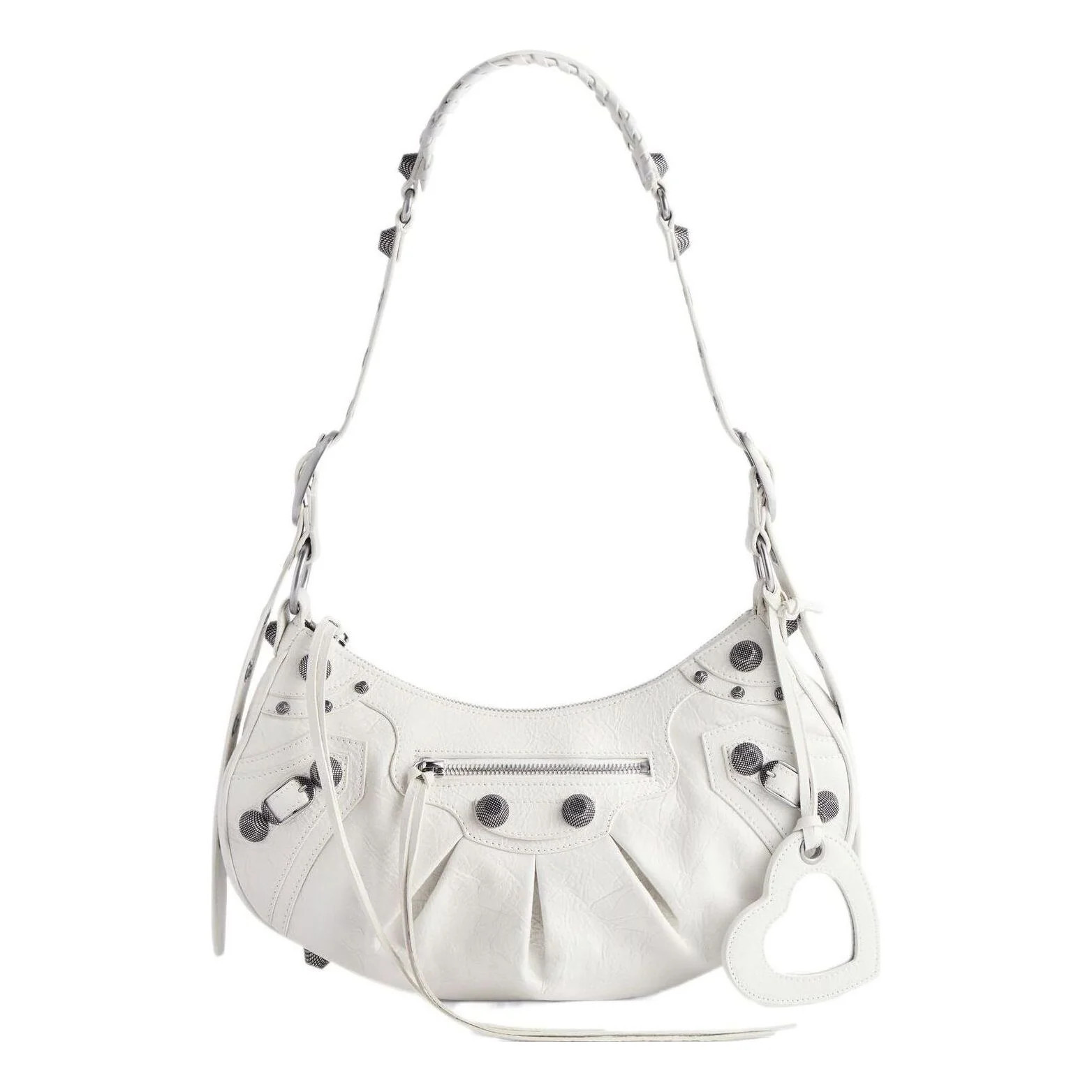 (WMNS) Balenciaga Le Cagole Small Shoulder Bag 'White' 6713071VG9Y9104 | KICKS CREW