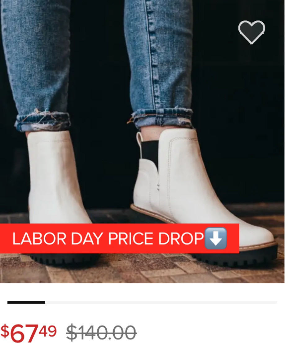 @Jane 
Jane’s top pick of the day


https://rstyle.me/+UG08gwvbk_QGjZTbM4TKdA

#LTKshoecrush #LTKunder100 #LTKsalealert