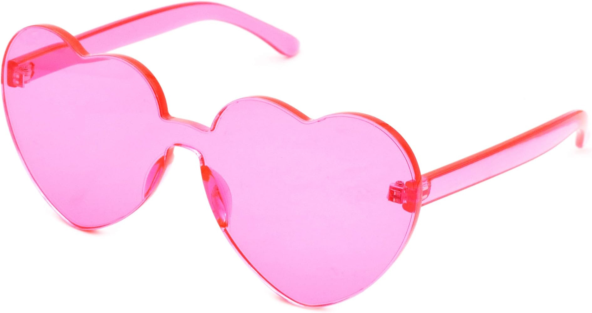 JUSLINK Love Heart Shaped Sunglasses for Women Party Sunglasses | Amazon (US)