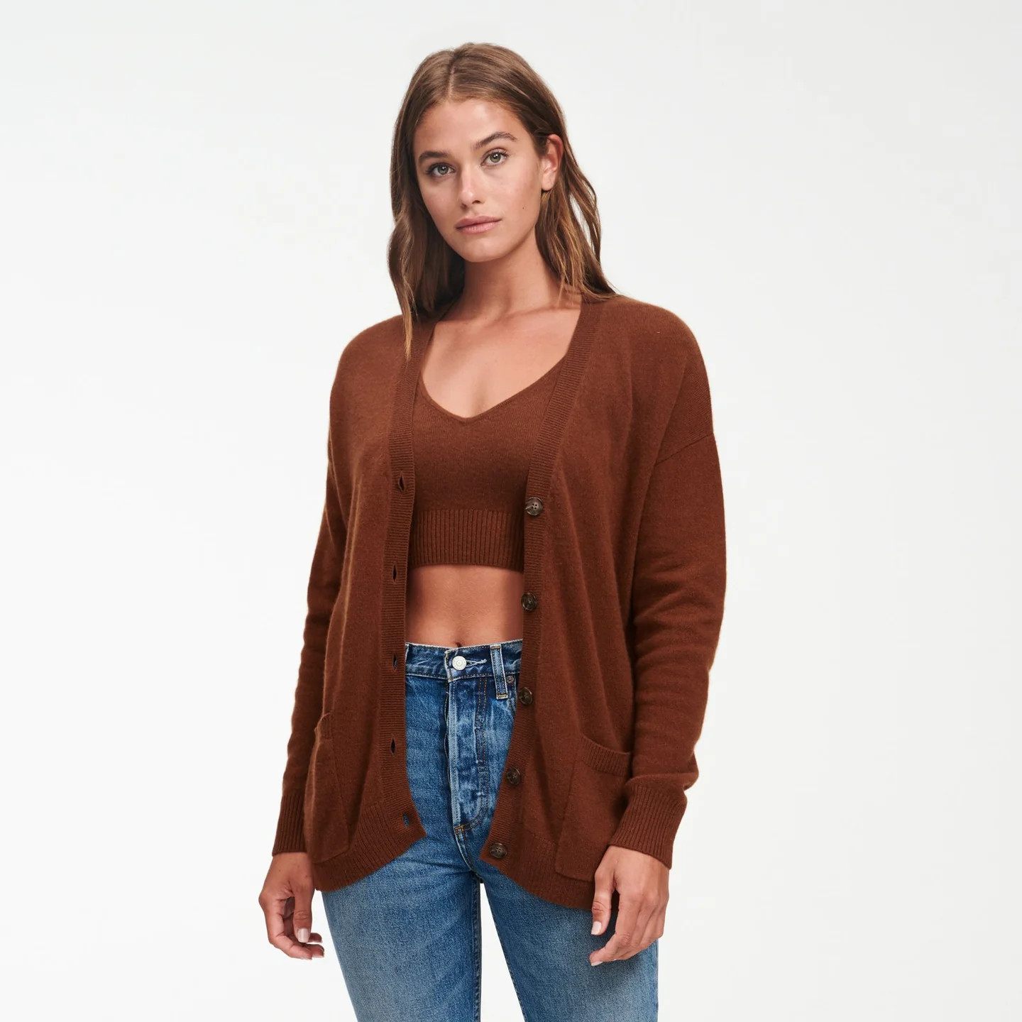 Cashmere Boyfriend Cardigan | NAADAM