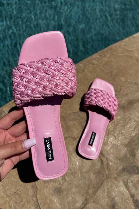Wait you guys how cute are these pink sandals?!?! They’re also 70% off!!! And there’s only 3 sizes left so hurry and grab them if you like them!!! But there’s also other colors too! And I linked another fun pink pair too!! #shoes #sandals 

#LTKStyleTip #LTKSaleAlert #LTKShoeCrush