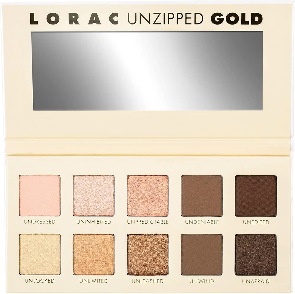 LORAC Unzipped Eyeshadow Palette, Matte And Glitter Finish | Amazon (US)