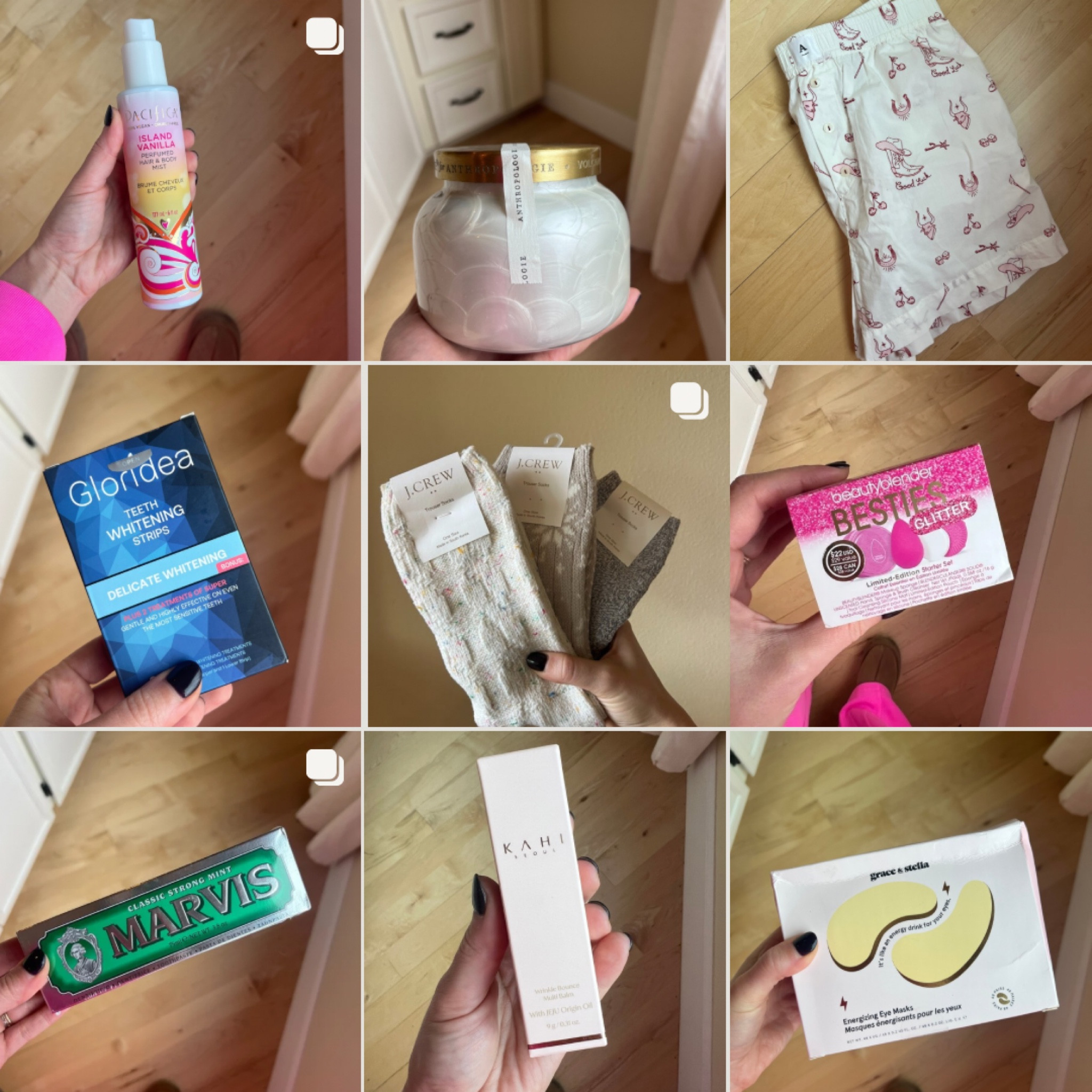 My “Top 9” curated Gifts for her 🎀

Pacifica, teeth whitening, capri blue, Anthropologie apparel, Grace and Stella eye patches, Marvis, luxury toothpaste, jcrew socks, beauty blender, body spray, gifts for her, gifts for teens, trending Tik tok

#LTKGiftGuide #LTKSaleAlert #LTKSeasonal