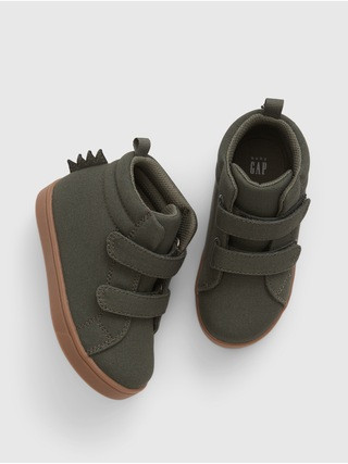 babyGap Vegan Suede High-Top Sneakers | Gap (US)