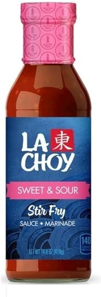 Sauces & Marinades, Sweet & Sour and Soy Sauce (Pack of 2) - with Make Your Day Basting Brush | Amazon (US)