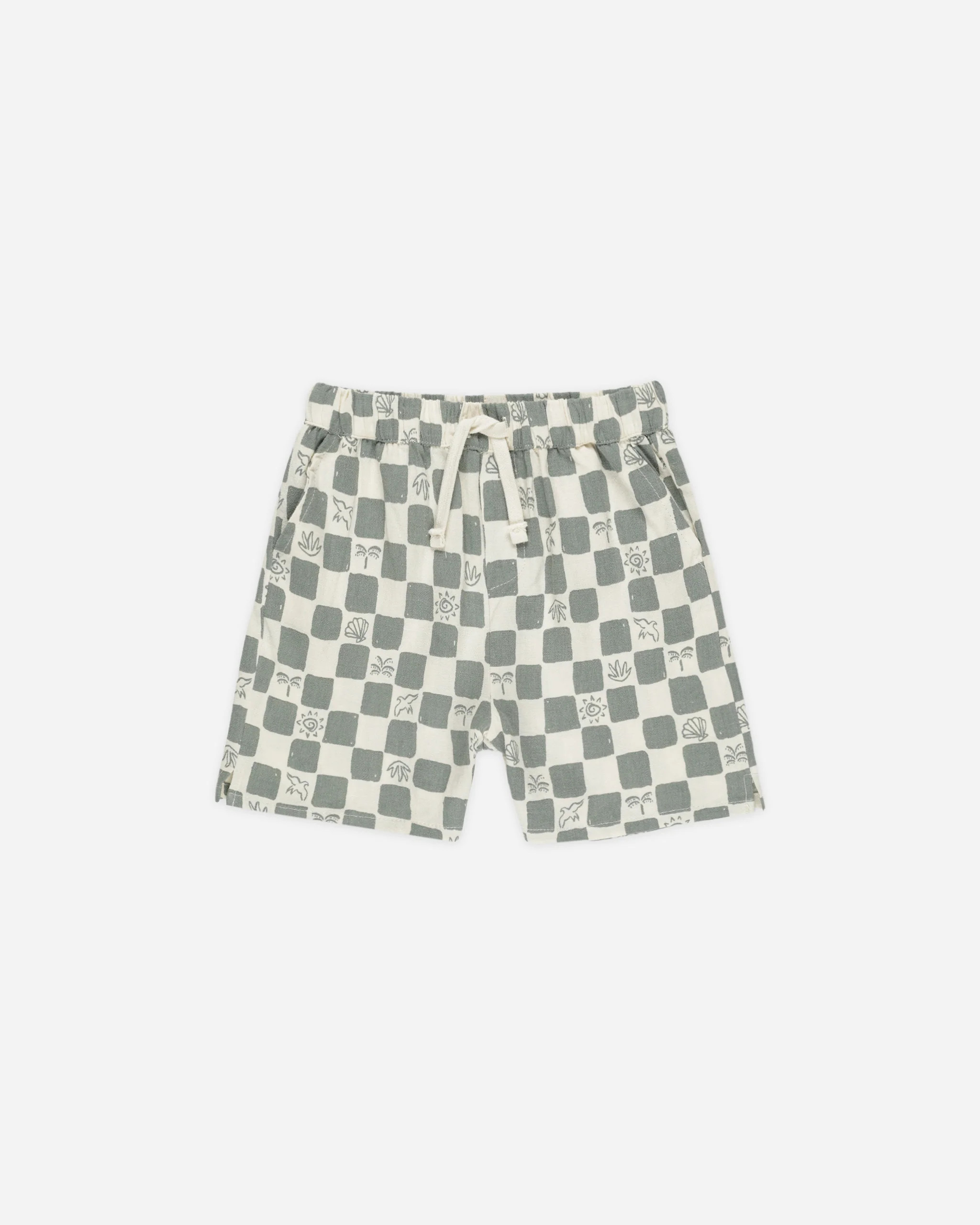 Perry Short || Coastal Check | Rylee + Cru
