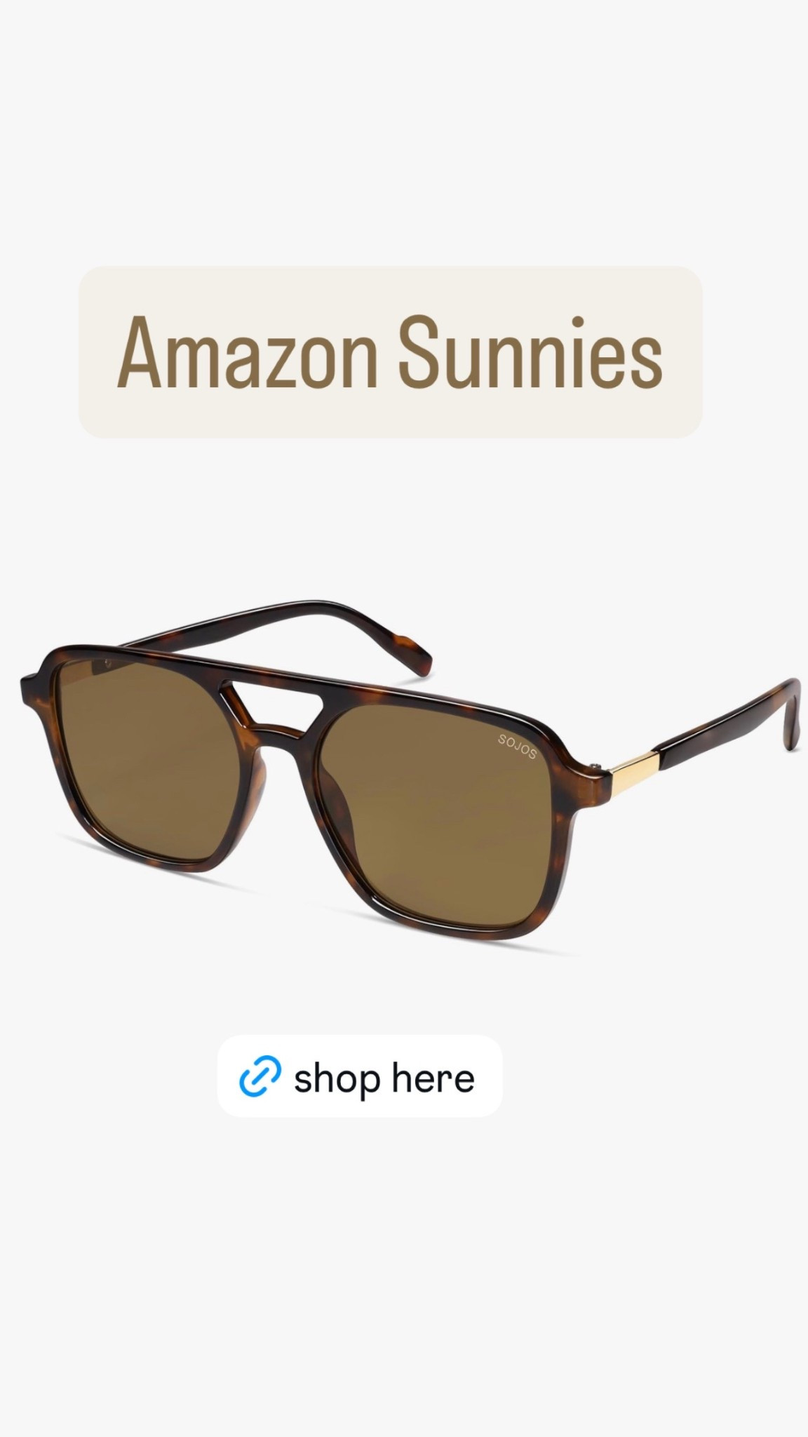 Amazon sunglasses 

#LTKootd #LTKSeasonal
