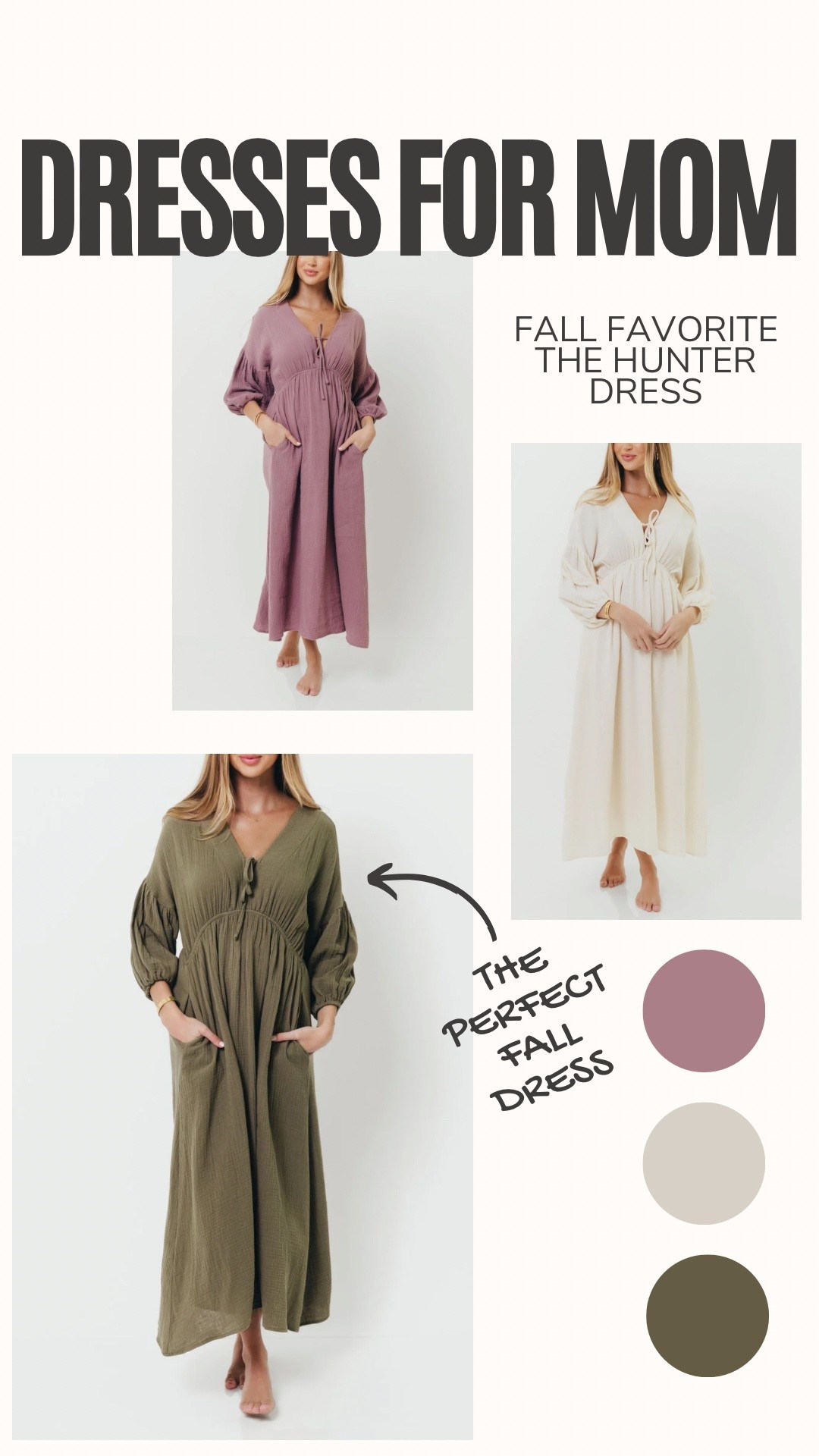 The hunter dress. Perfect fall dress for your session 

#LTKSeasonal #LTKStyleTip