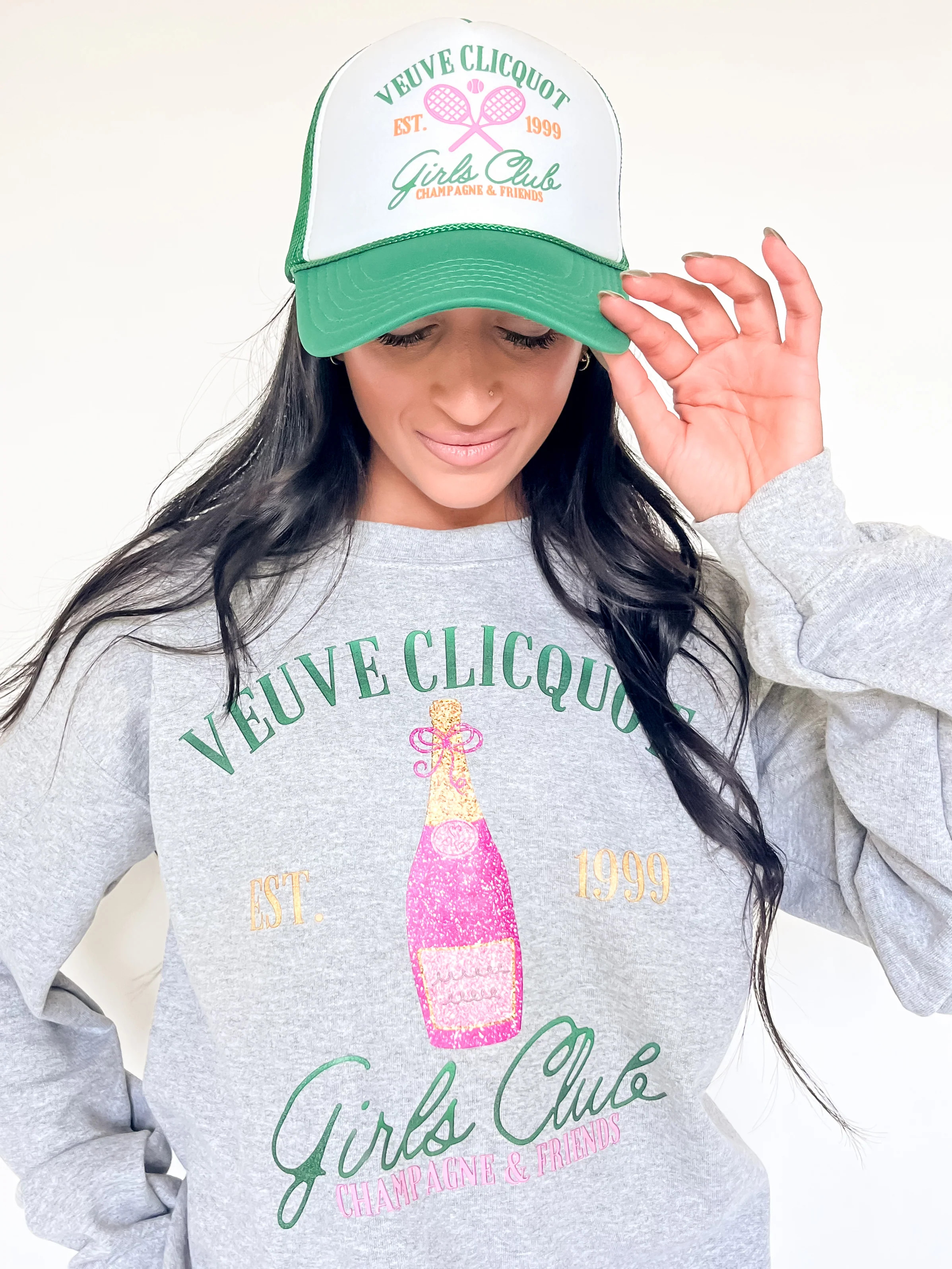 CHAMPAGNE TENNIS CLUB HAT | Harper's Den