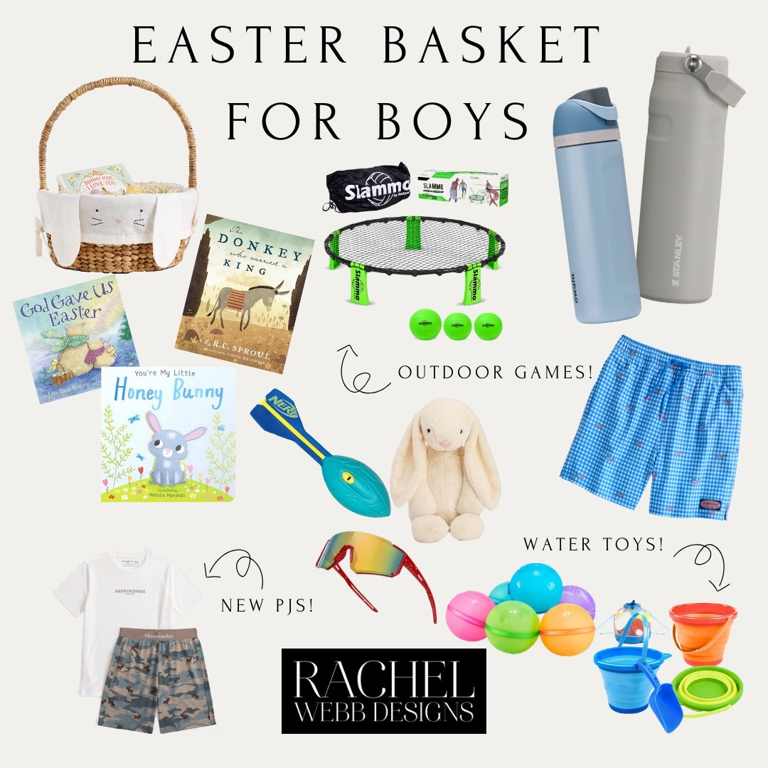 Fill those boys baskets with everything they love!  Water toys, sports games, and soft PJs!  I have these and more linked for quick & easy shopping! 

#easter #easterbasket #easterbasketfillers 



#LTKFamily #LTKSeasonal #LTKKids