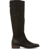 Steve Madden Ladies Black Contrast Practical Jollie Leather Knee High Boots, Size: Eur 36 / 3 Uk Women | Selfridges