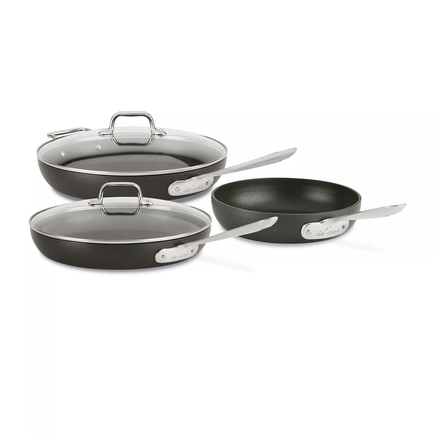 All-Clad HA1 Nonstick Skillet & Lid, Set of 5 | Sur La Table