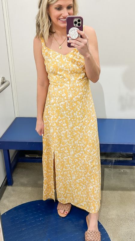 I love the color of this yellow spring dress! So pretty for Easter or spring family pictures! I tried a xsm and it fit great. 
@oldnavy #oldnavy #springdress #oldnavyfinds

#LTKunder50 #LTKFind #LTKstyletip